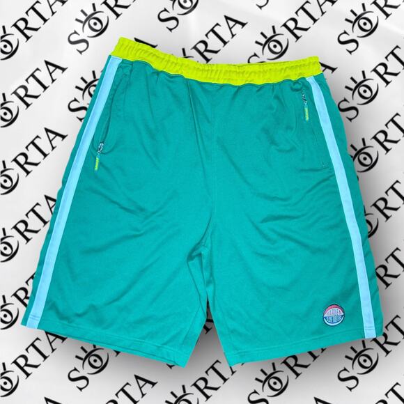 VTG 90s/Y2K Platinum FuBu Harlem Globetrotters Basketball Jersey Set Size XL - Picture 3 of 16